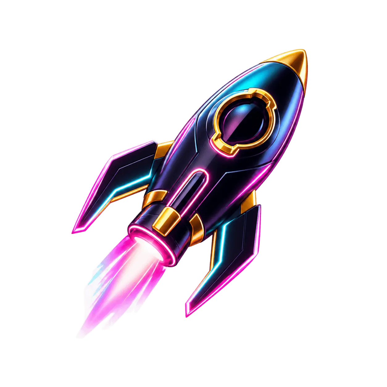 Follow task neon badge