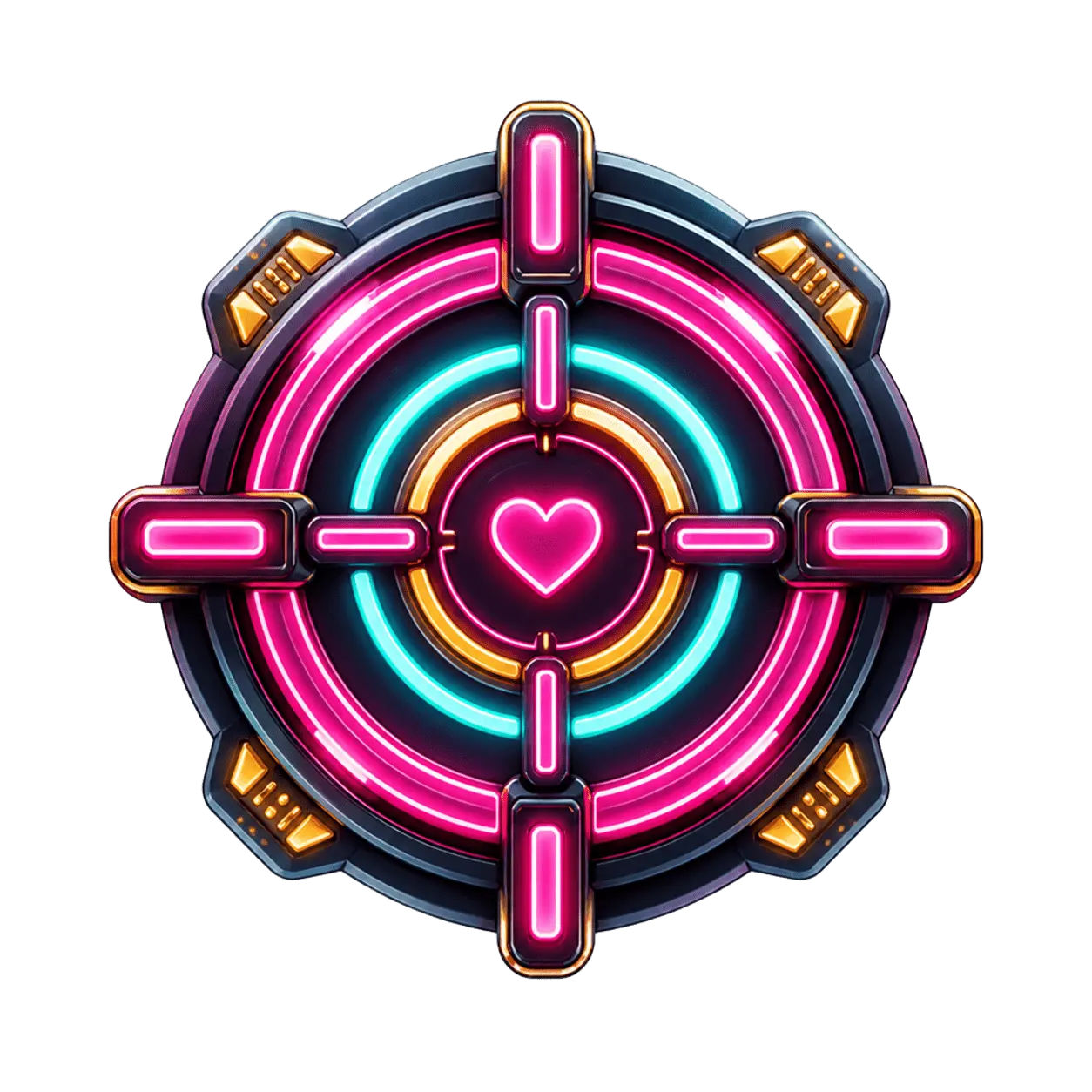Like task neon badge